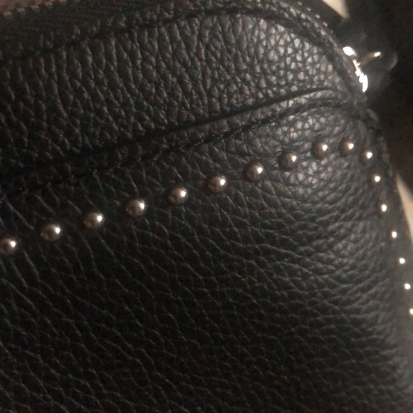 New Brighton black leather small crossbody purse - Picture 3 of 14